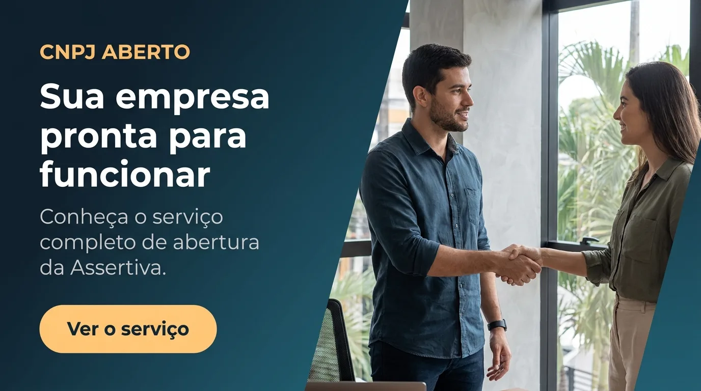 Comerciante pronto para abrir empresa em Maceió com apoio contábil completo da Assertiva