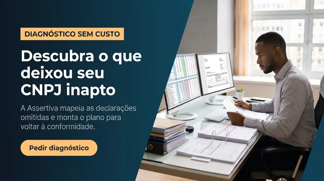 Contador conciliando pagamentos e pendências para liberar a certidão negativa da empresa