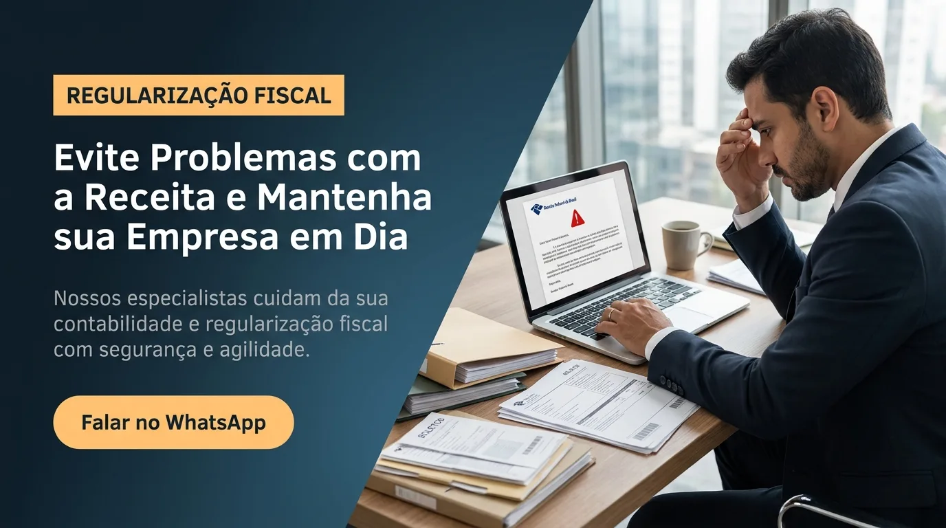 Empresário preocupado com pendência fiscal que trava a certidão negativa, a Assertiva regulariza em Maceió